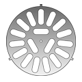 Sardamatic Disco di Ricambio 2 per Pasturatore Elettrico 18 F.M.